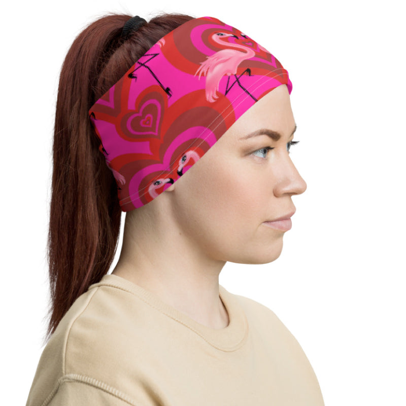 Flamingo Love • Neck Gaiter Face Mask