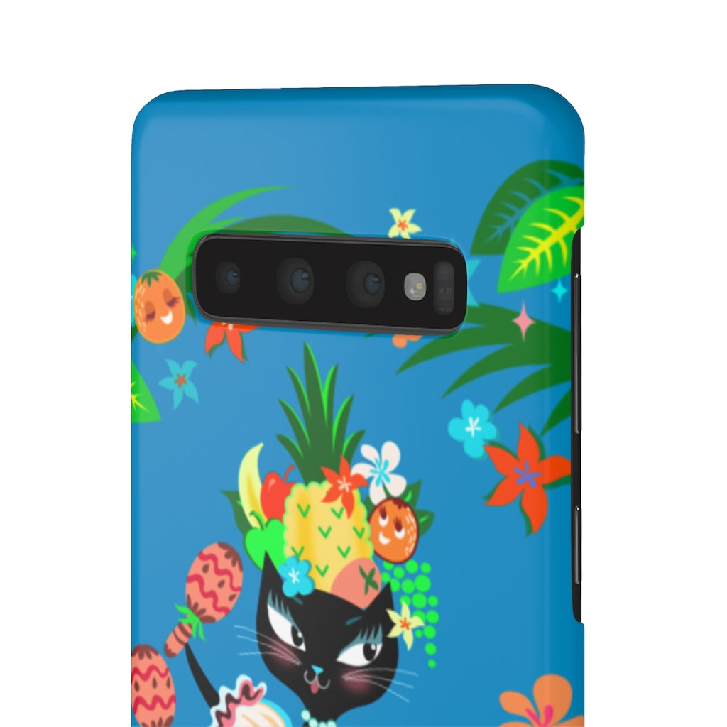 Kitten Miranda Blue • Samsung Galaxy Phone Case