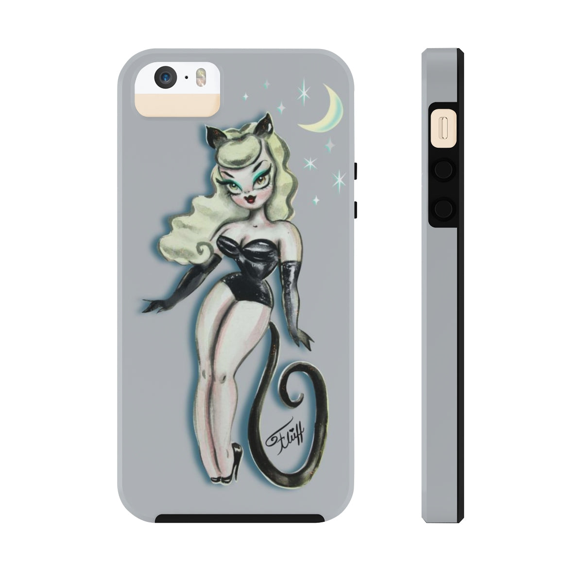 Blonde Cat Girl • Phone Case