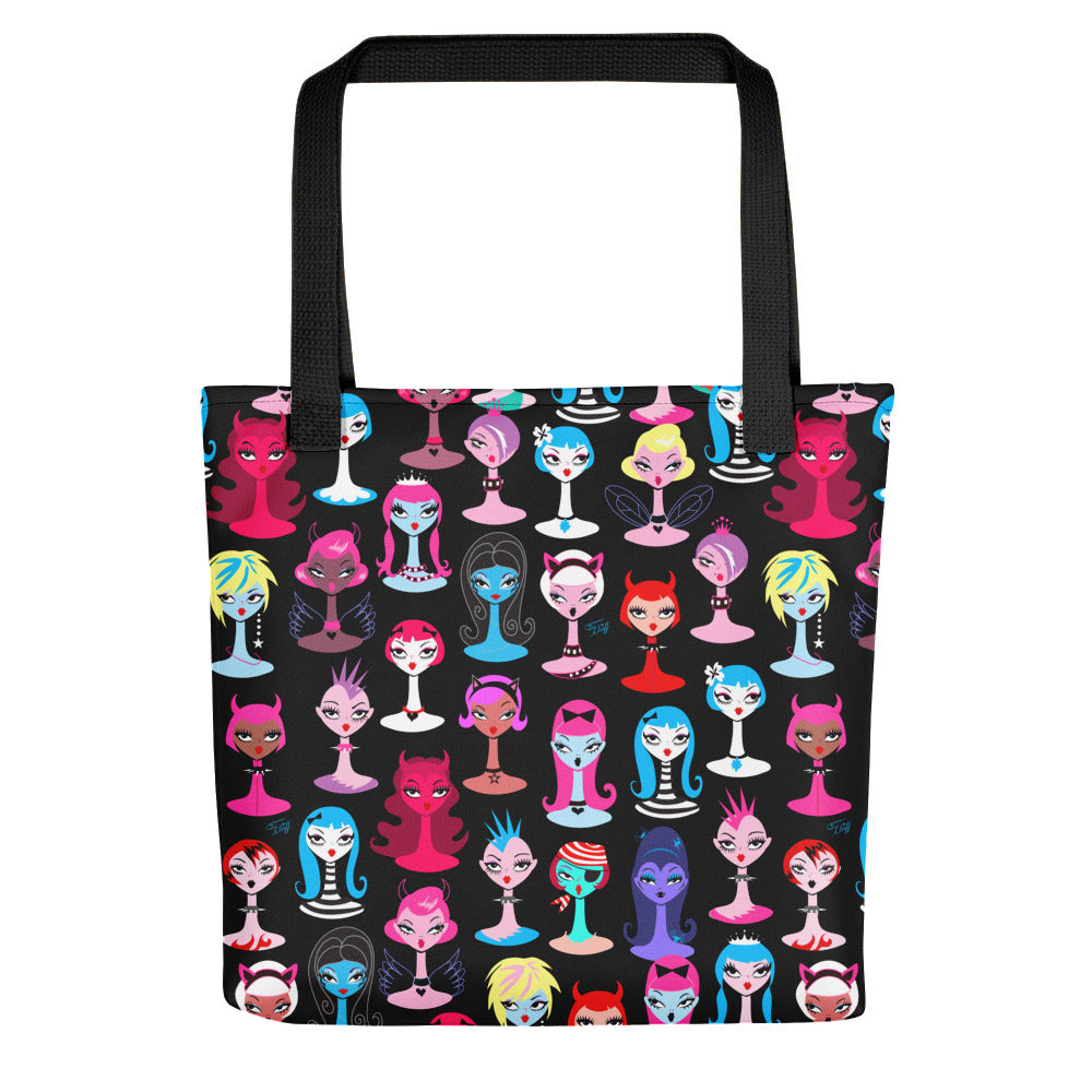 Punky Goth Dollies • Tote bag