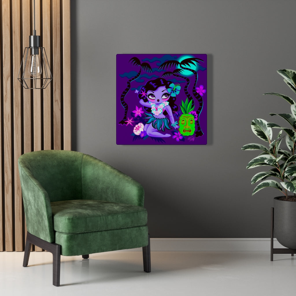 Haunted Hula Cutie • Canvas Gallery Wrap