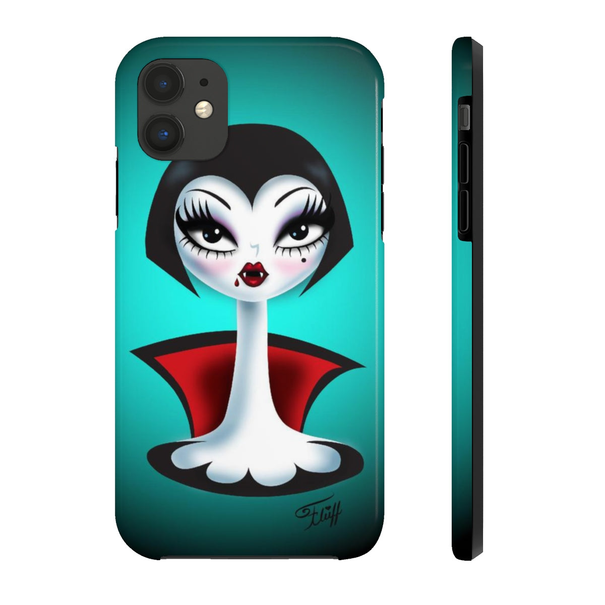 Draculina Vampire Doll -Spooky Dolls • Phone Case
