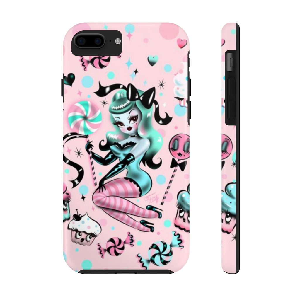 Mint Sugar Pinup Doll • Phone Case