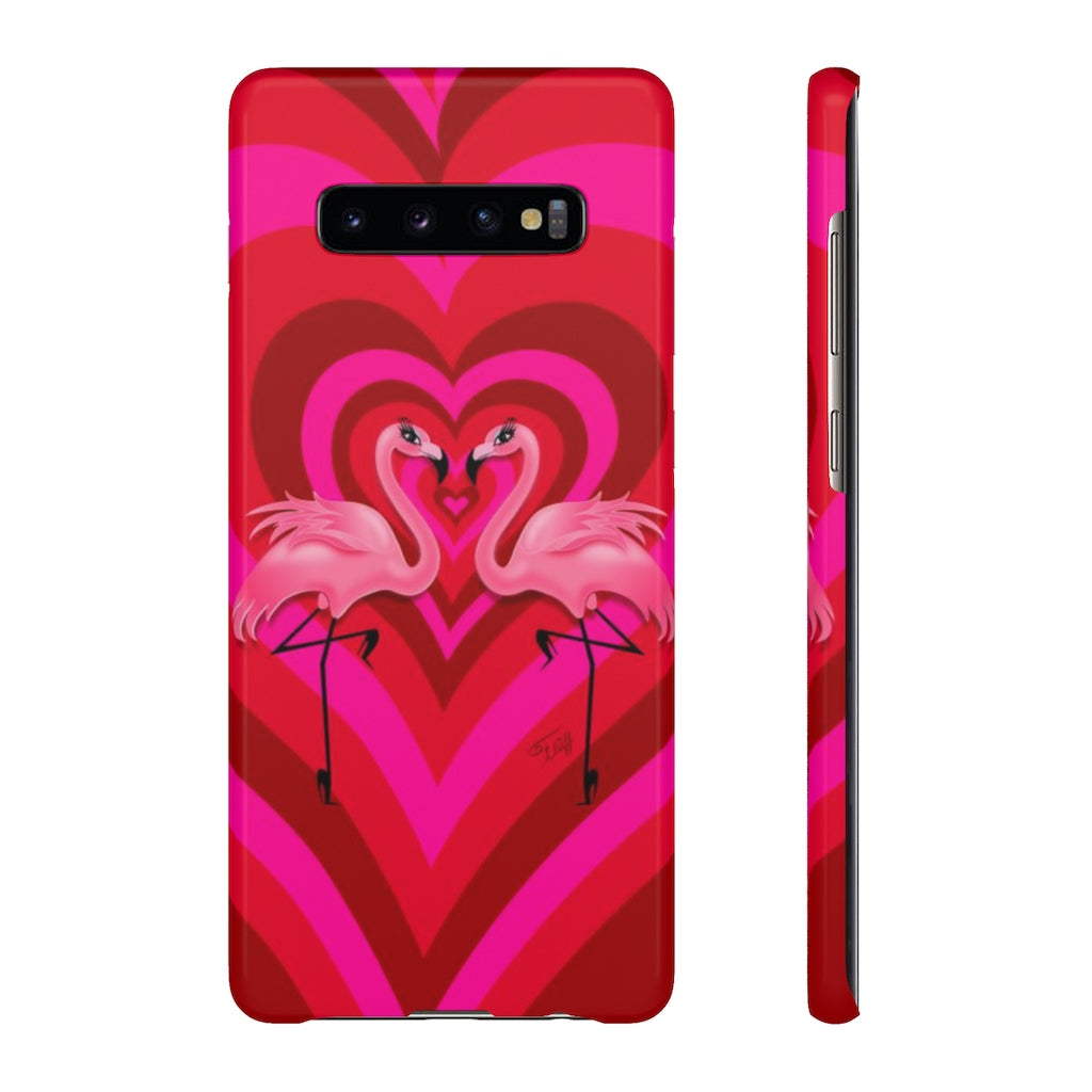 Flamingo Love • Samsung Galaxy Phone Case