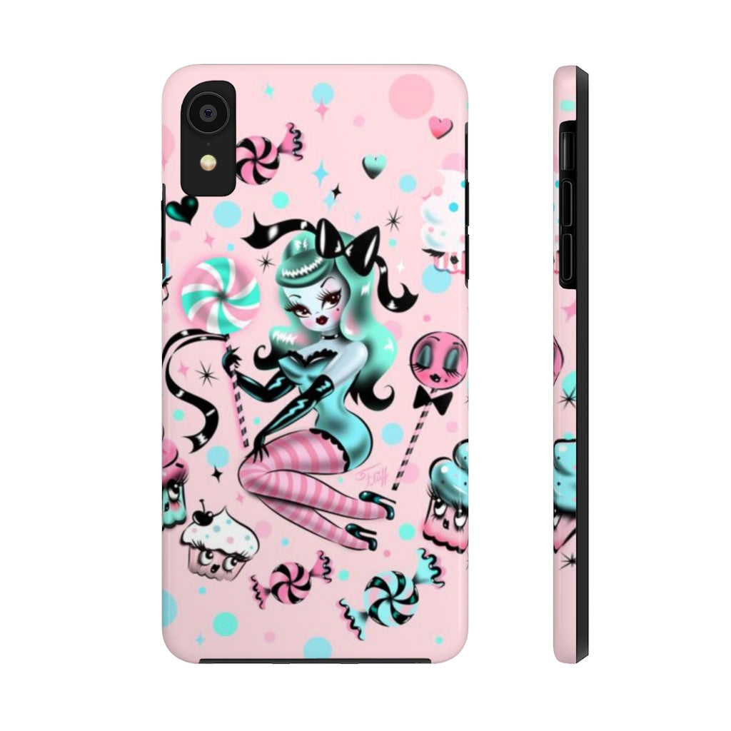 Mint Sugar Pinup Doll • Phone Case