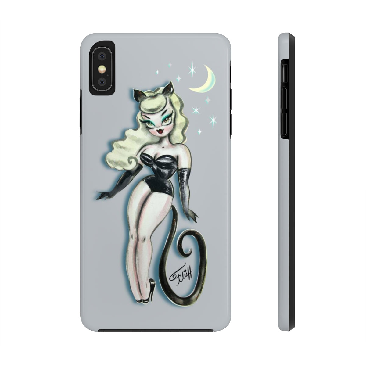 Blonde Cat Girl • Phone Case