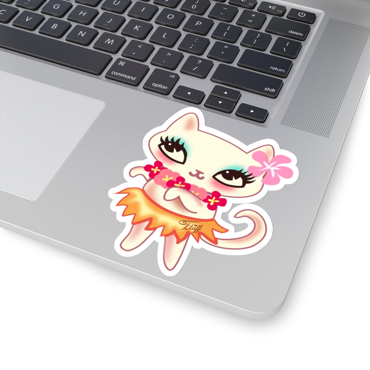 Hula Kitty • Kiss-Cut Sticker