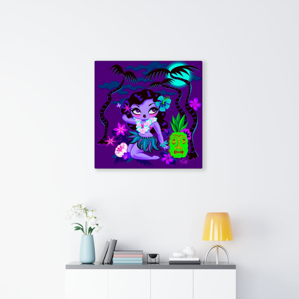 Haunted Hula Cutie • Canvas Gallery Wrap