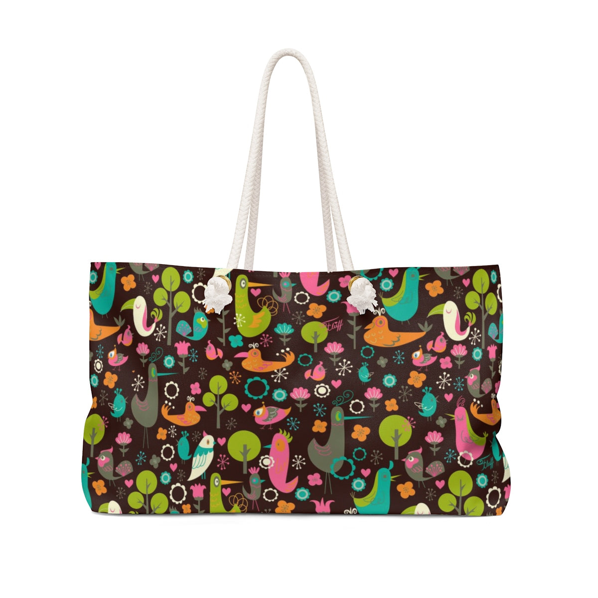 Birdsville on Chocolate • Weekender Bag