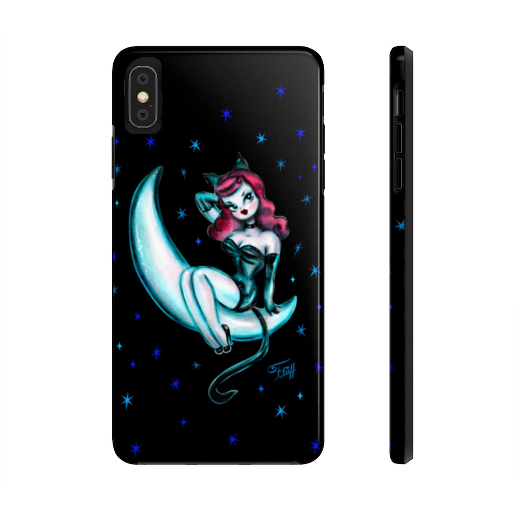 Kitten on the Moon • Phone Case