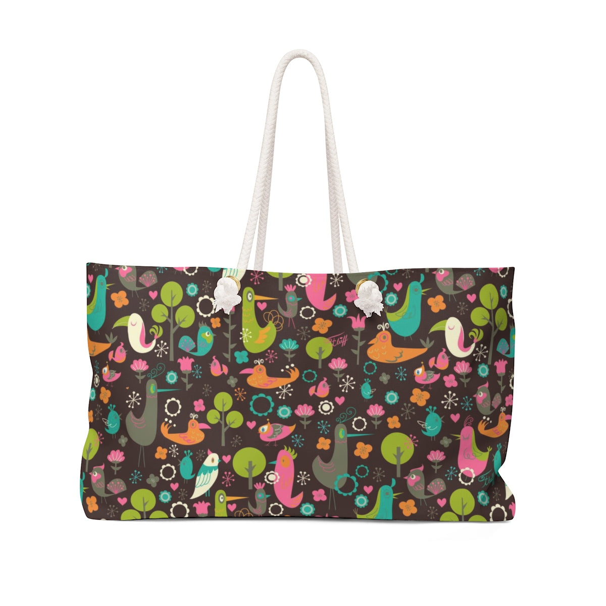 Birdsville on Chocolate • Weekender Bag