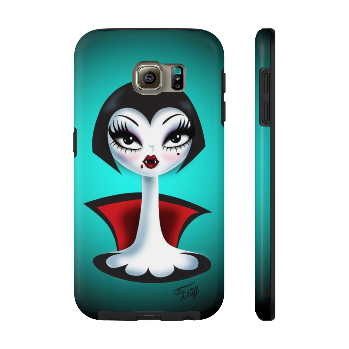 Draculina Vampire Doll -Spooky Dolls • Phone Case