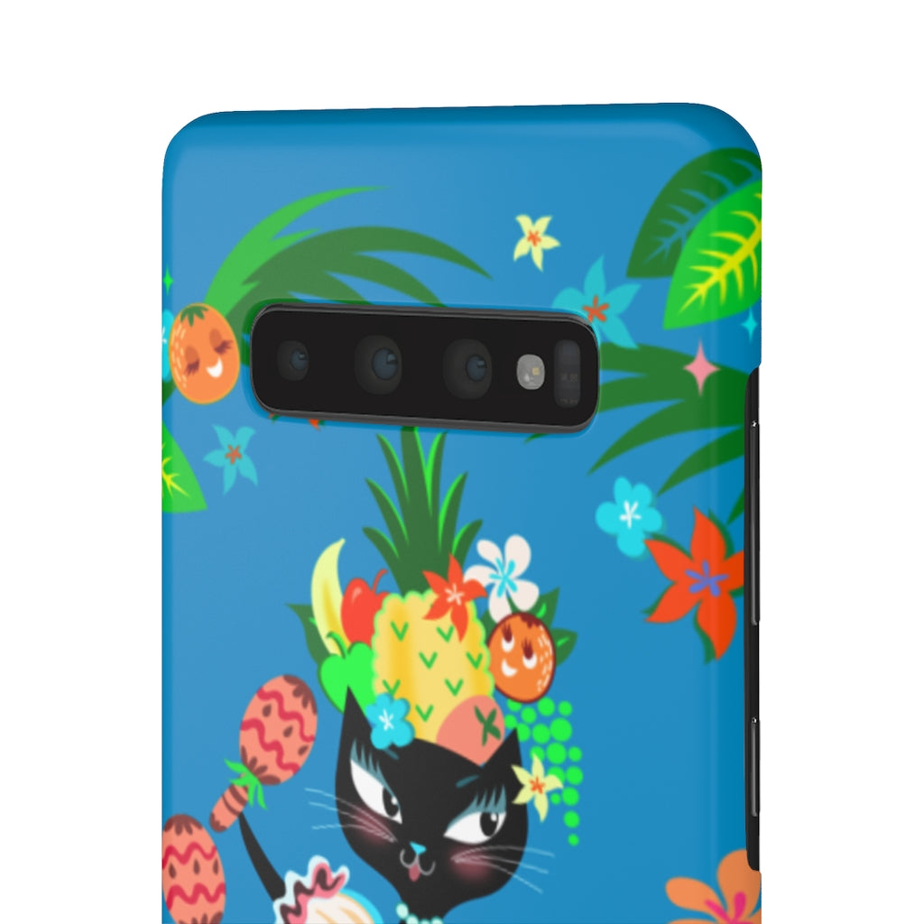 Kitten Miranda Blue • Samsung Galaxy Phone Case