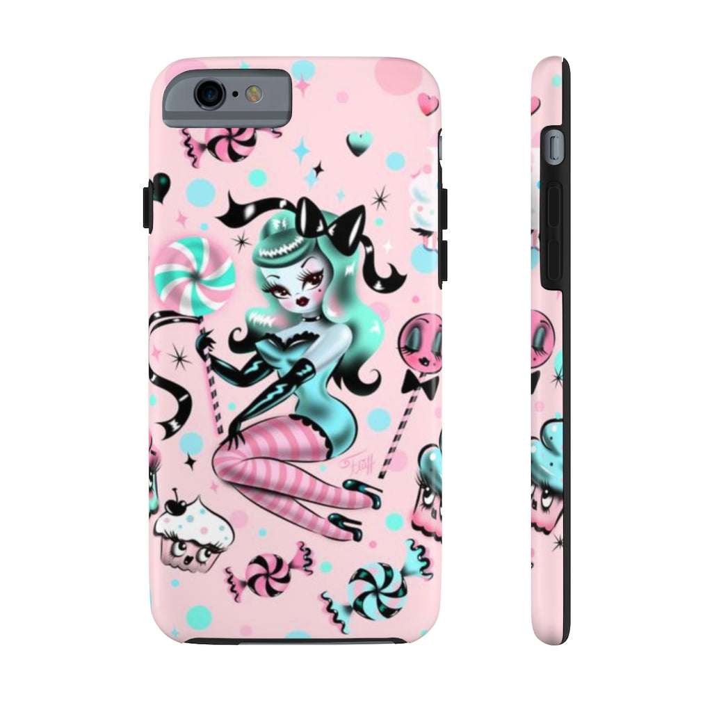 Mint Sugar Pinup Doll • Phone Case