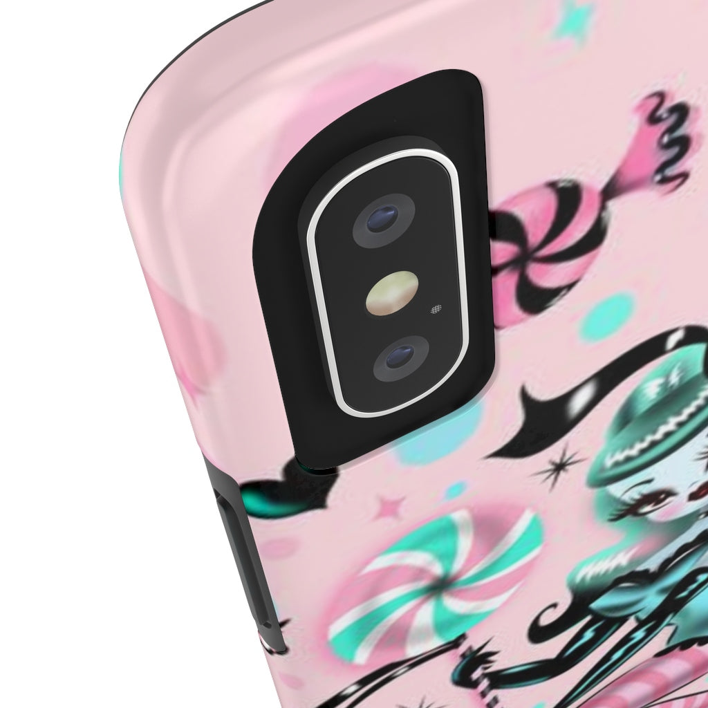 Mint Sugar Pinup Doll • Phone Case