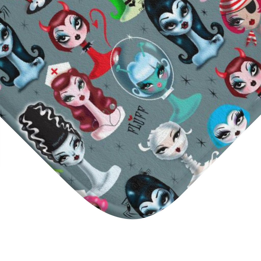 Spooky Dolls • Bath Mat