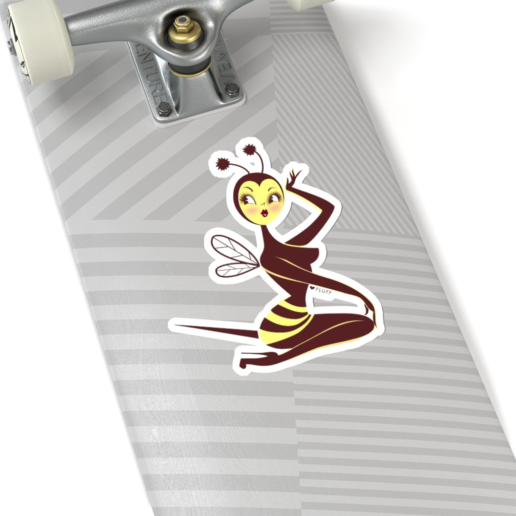 Bee Girl • Kiss-Cut Sticker