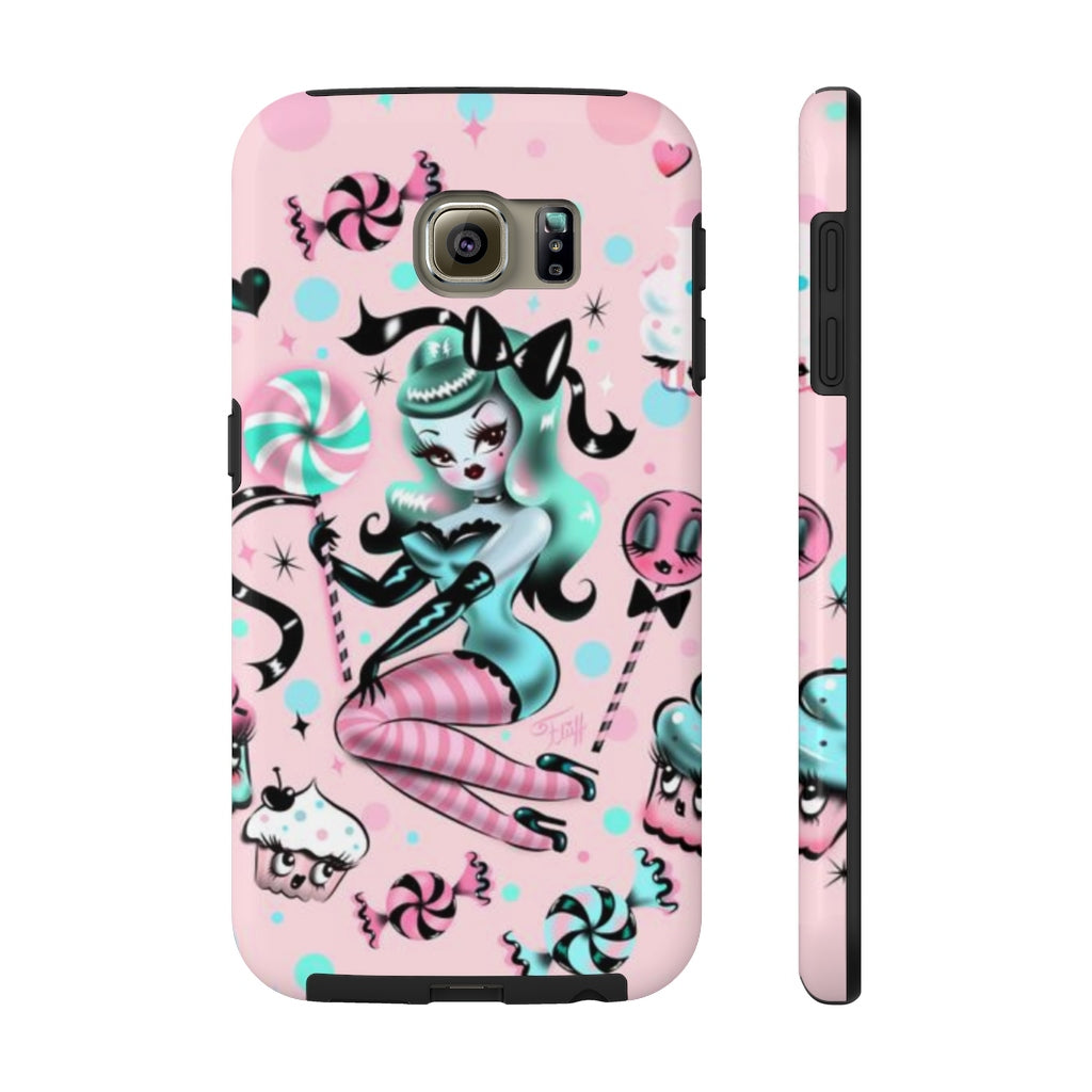 Mint Sugar Pinup Doll • Phone Case