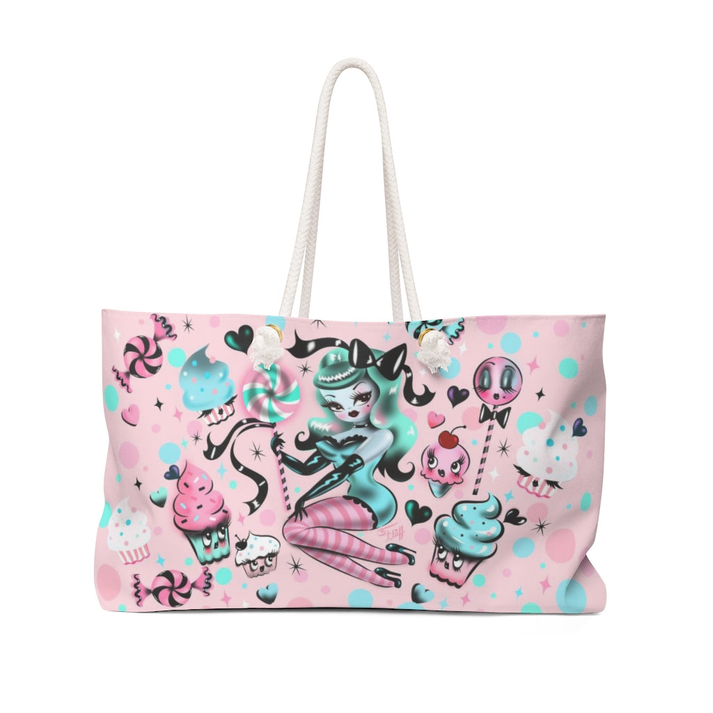 Mint Sugar Pinup Doll • Weekender Bag