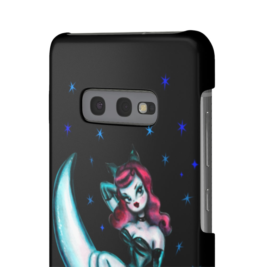 Kitten on the Moon • Samsung Galaxy Phone Case