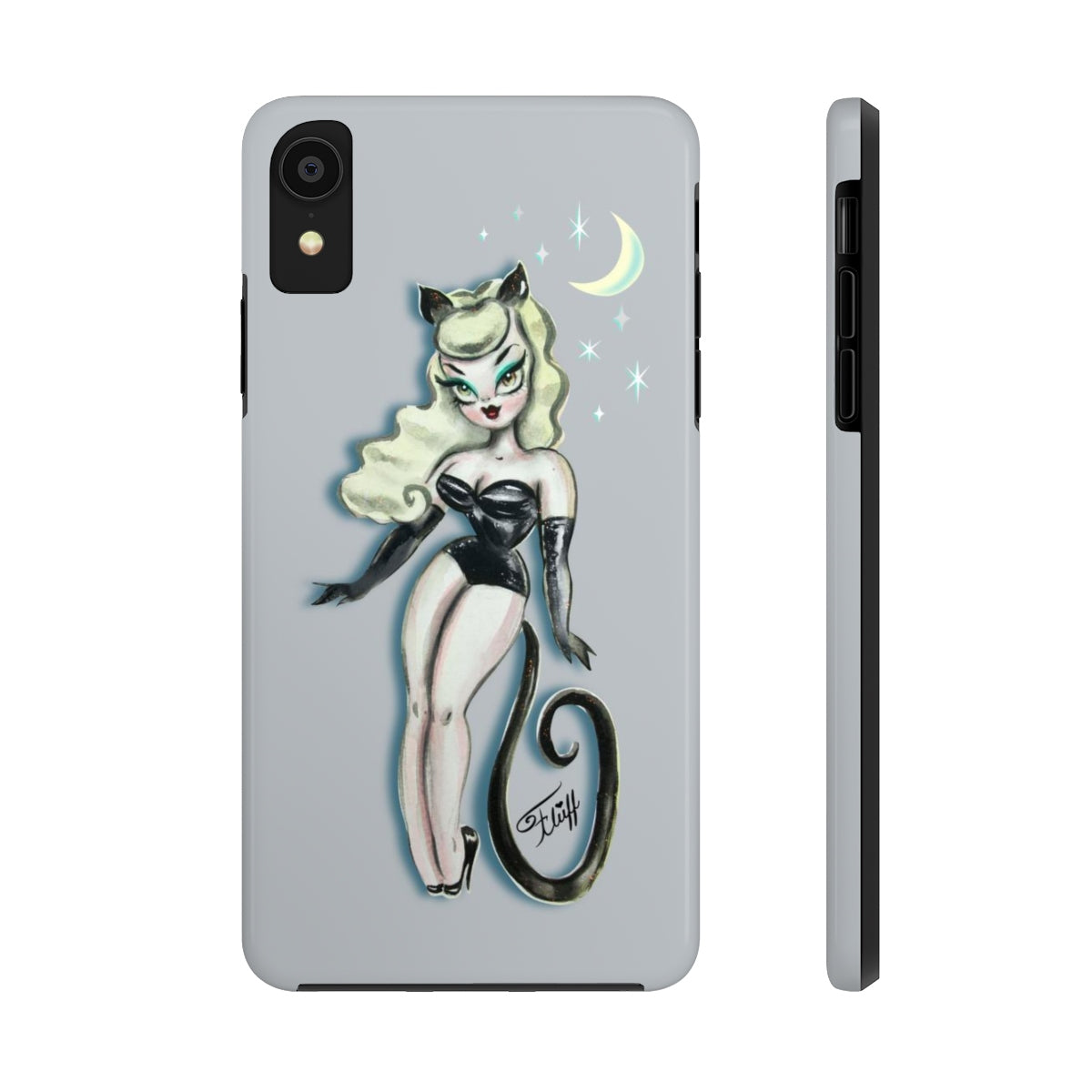 Blonde Cat Girl • Phone Case
