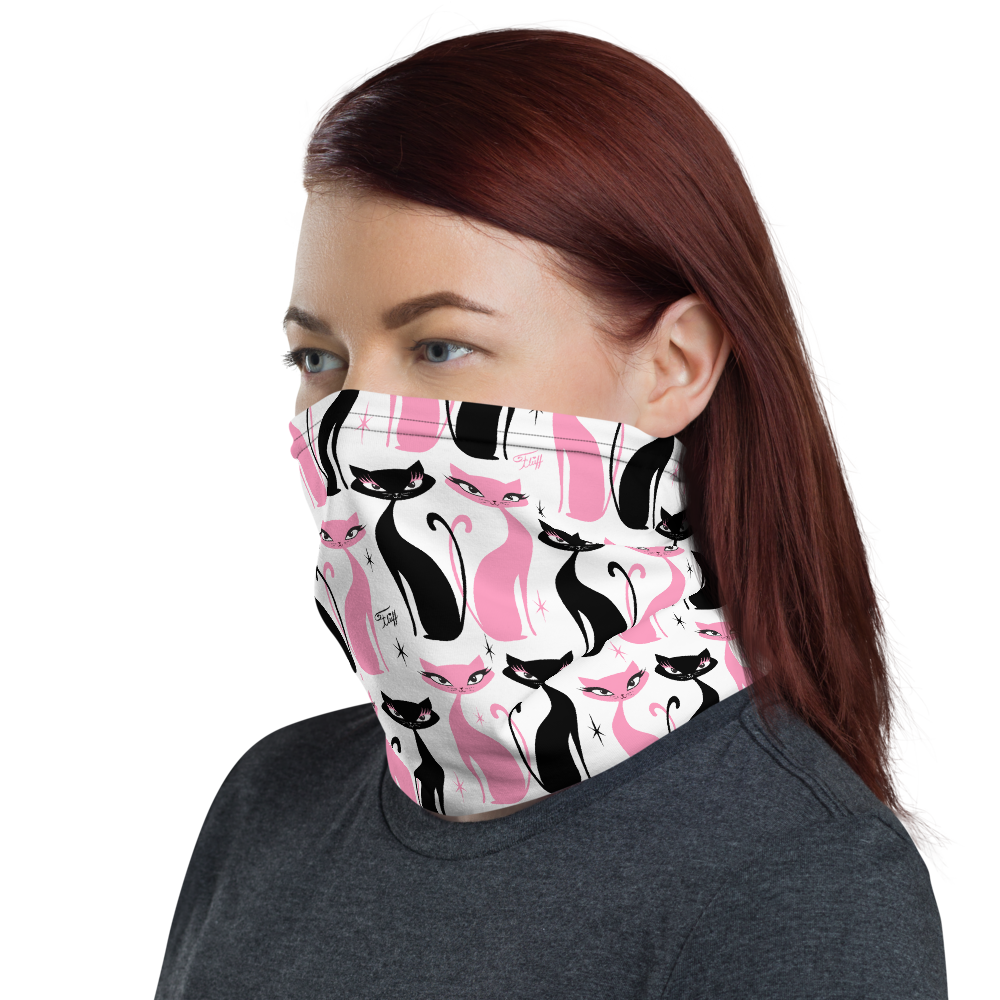 Mod Love Cats • Neck Gaiter Face Mask