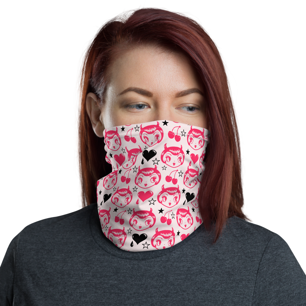 Devil Girl • Neck Gaiter Face Mask