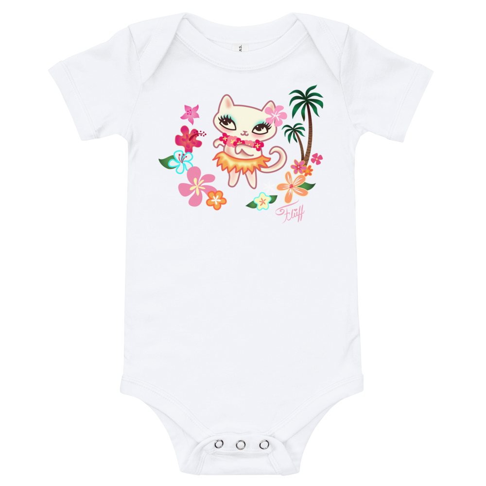Hula Kitty • Baby Onesie