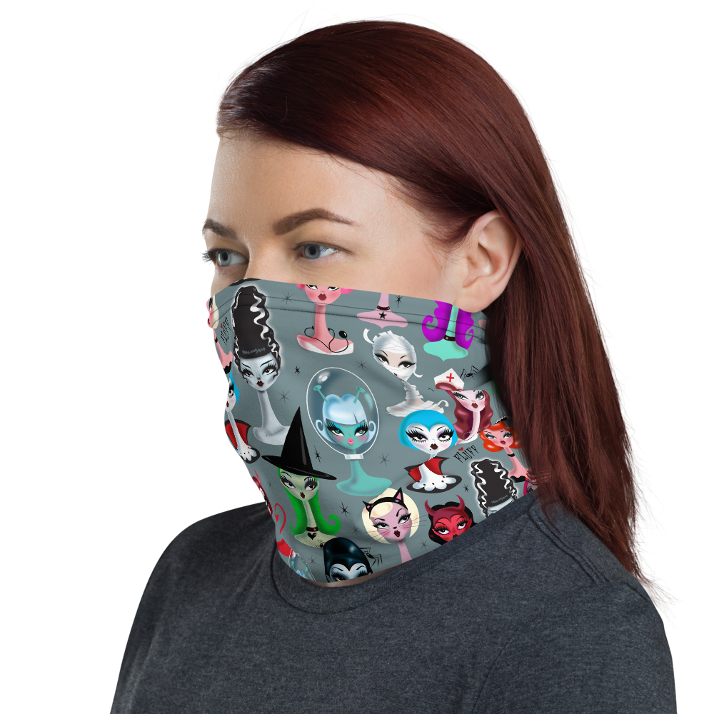 Spooky Dolls • Neck Gaiter Face Mask