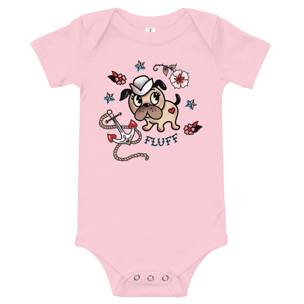 Monty Sailor Dog • Baby Onesie