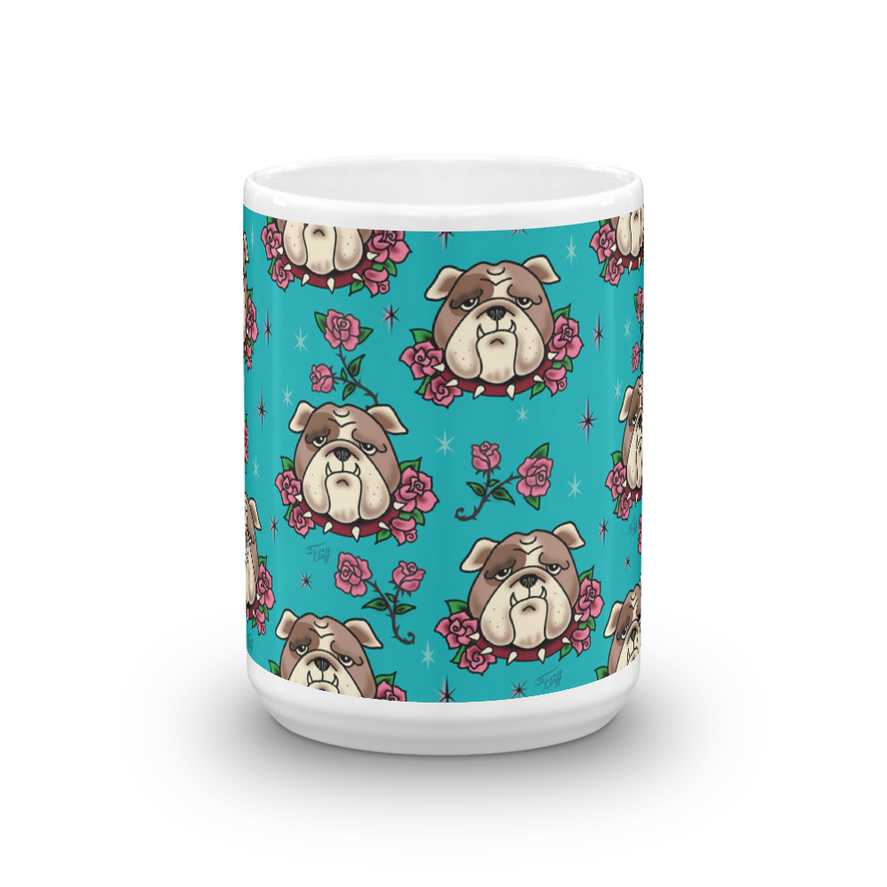 Bulldogs and Roses • Mug