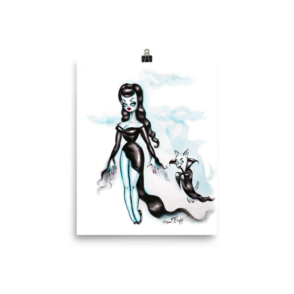Vampira with Nosferachi • Art Print