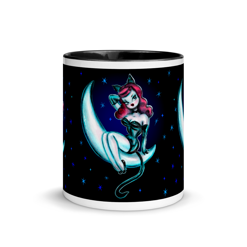 Kitten on the Moon • Mug