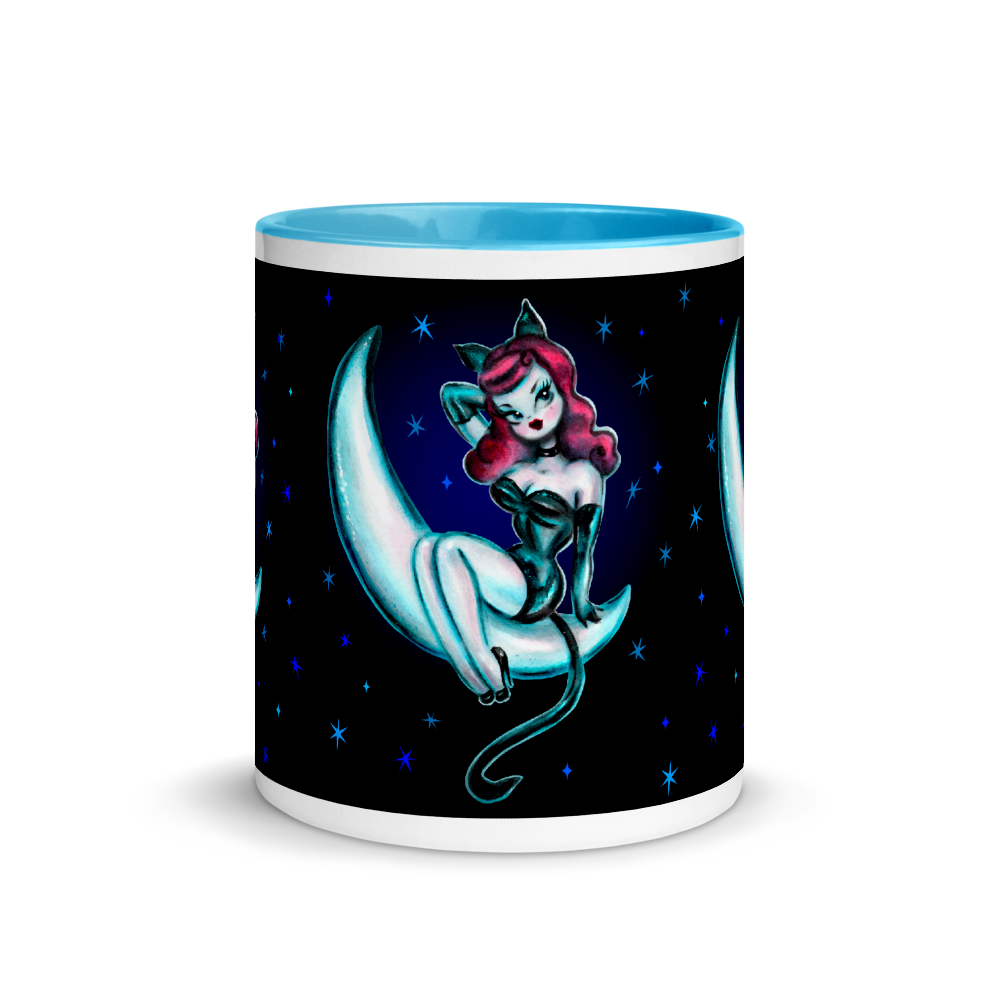 Kitten on the Moon • Mug