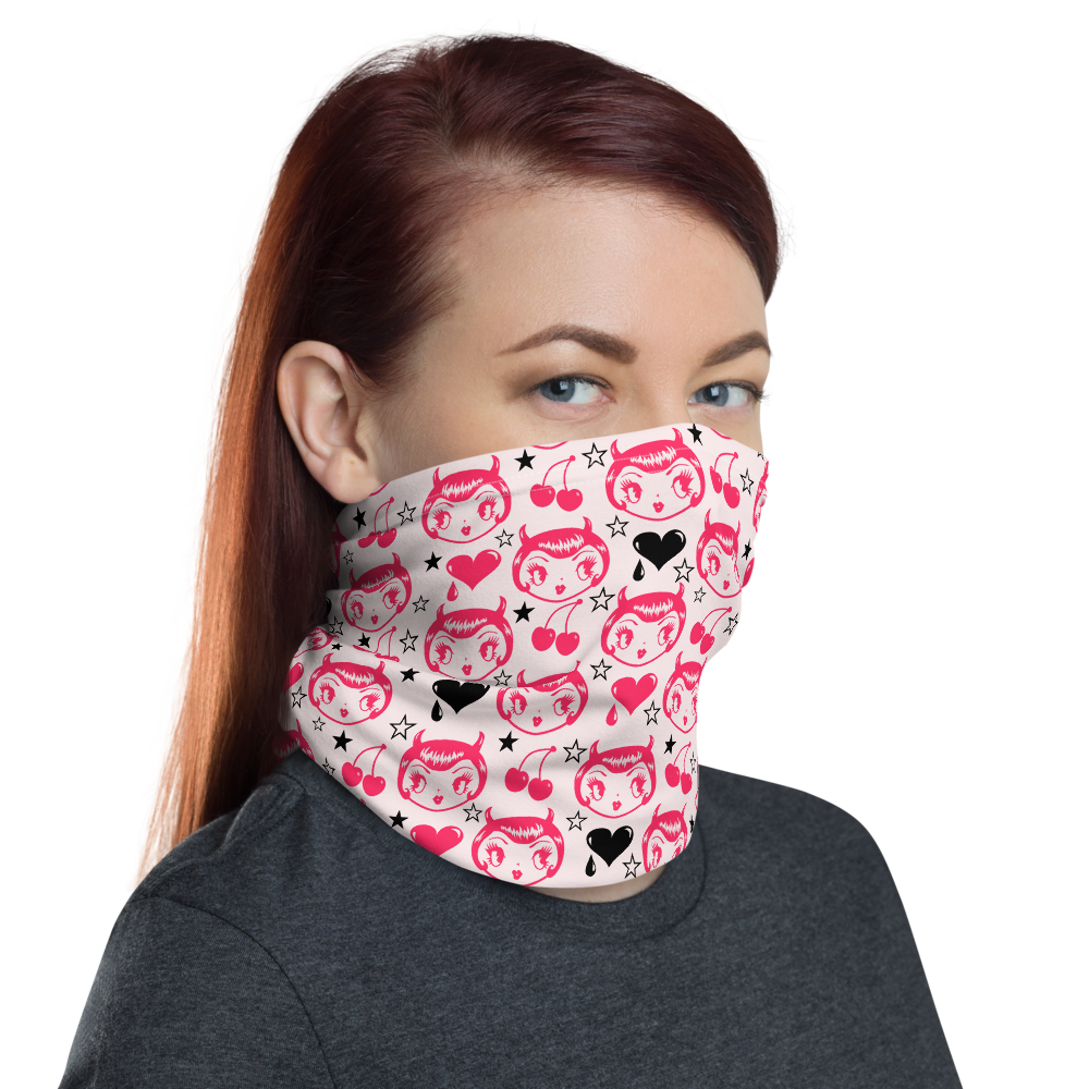 Devil Girl • Neck Gaiter Face Mask