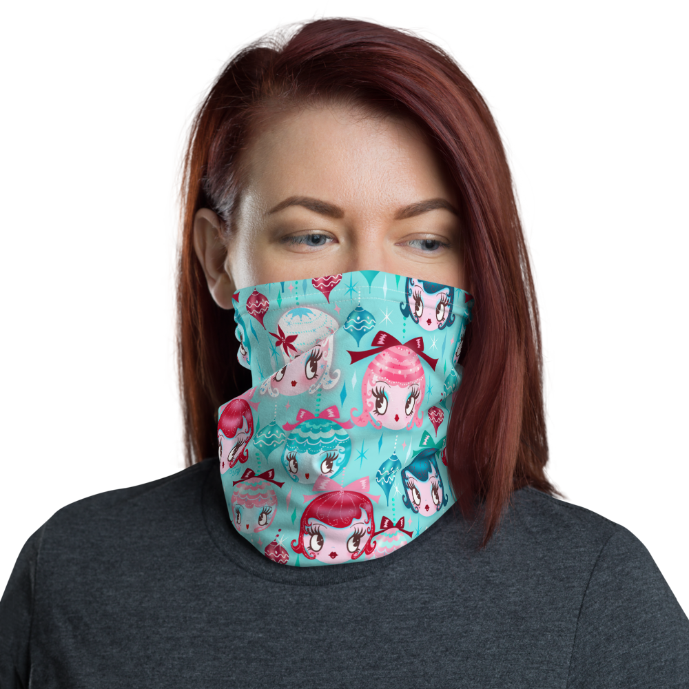 Dolly Ornaments • Neck Gaiter Face Mask
