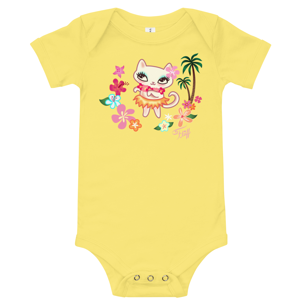 Hula Kitty • Baby Onesie