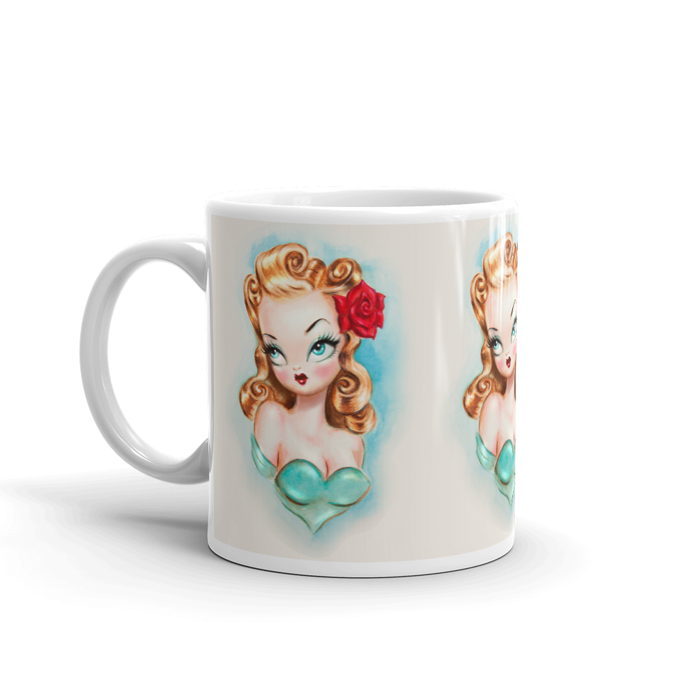 Rockabilly Babydoll Blonde • Mug