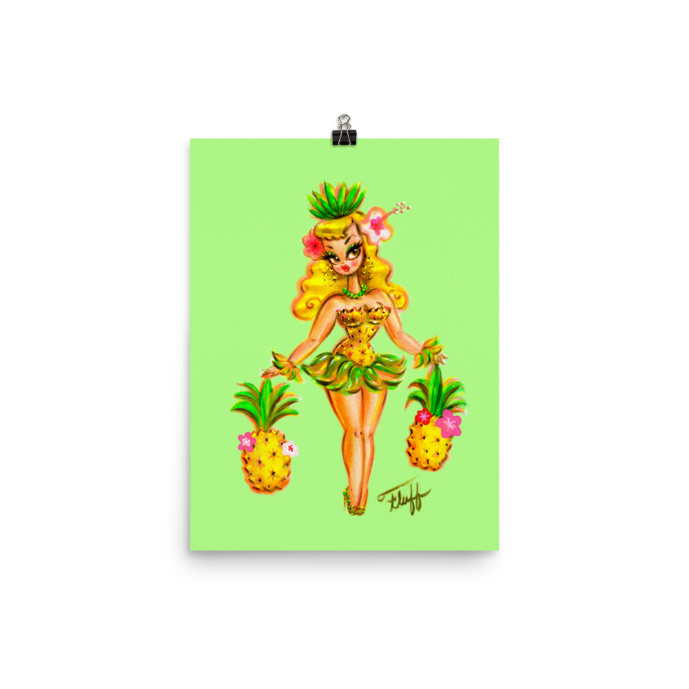 Pineapple Girl • Art Print