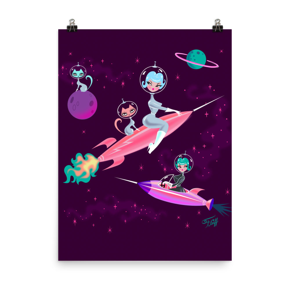 Rocket Girl • Art Print