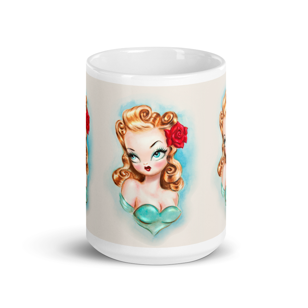 Rockabilly Babydoll Blonde • Mug