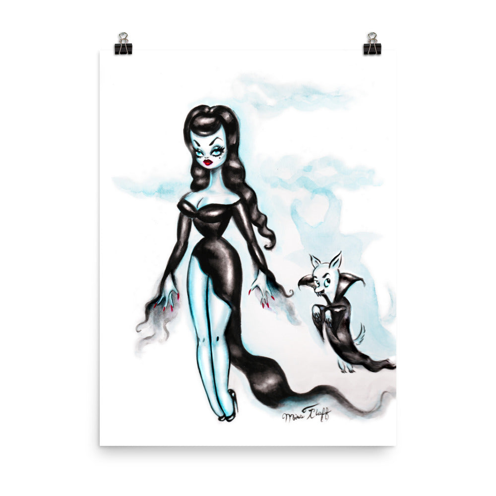 Vampira with Nosferachi • Art Print