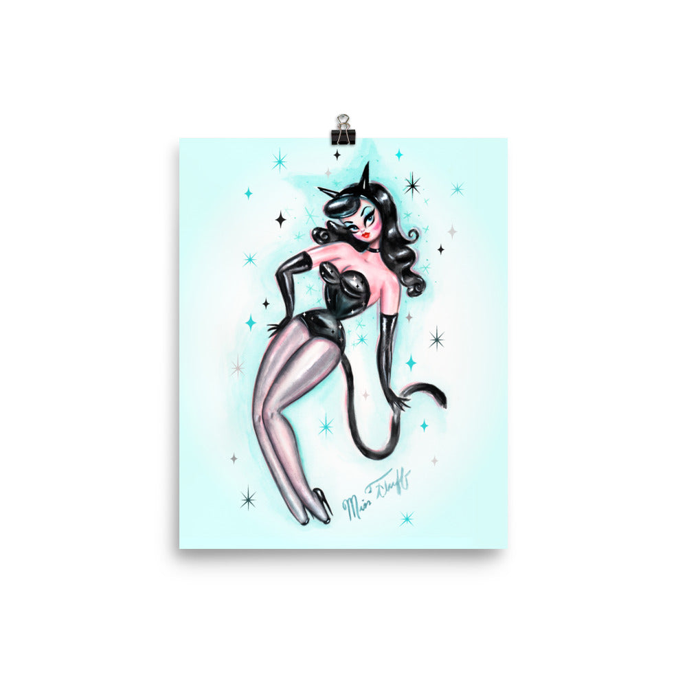 Kitty Girl • Art Print