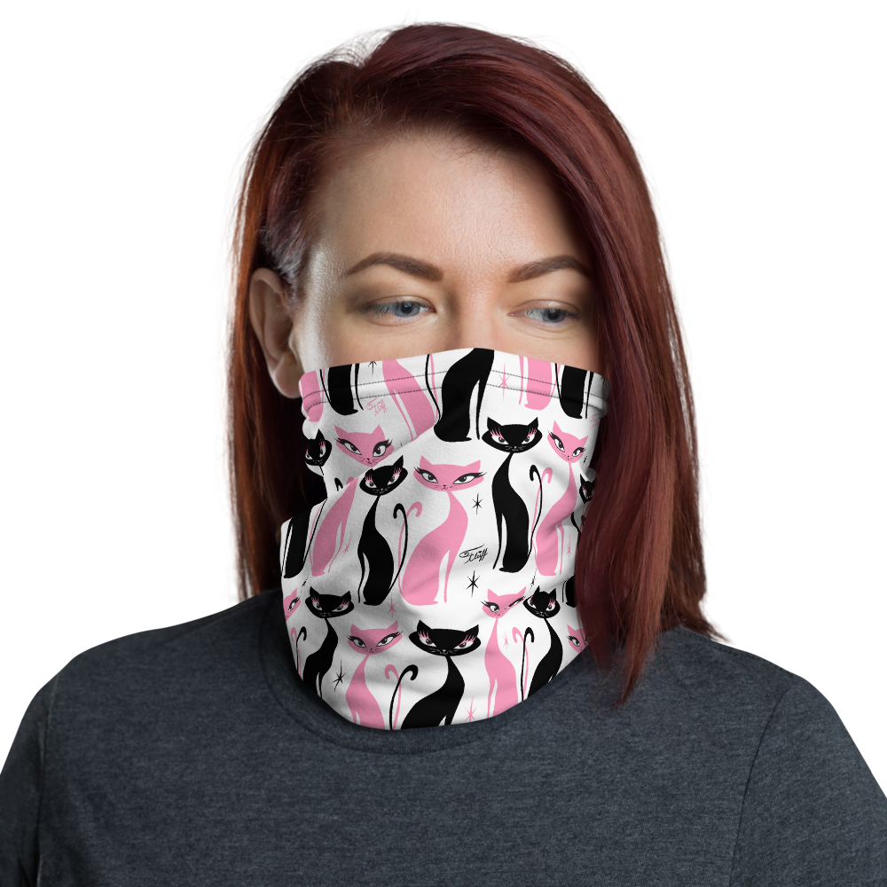 Mod Love Cats • Neck Gaiter Face Mask