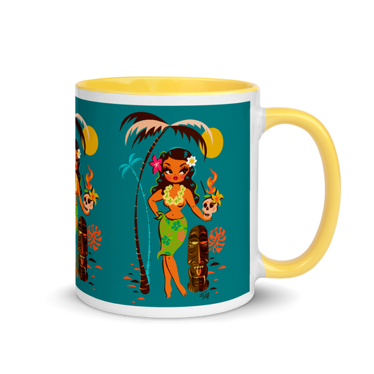Tiki Temptress • With Skull Mug • Mug