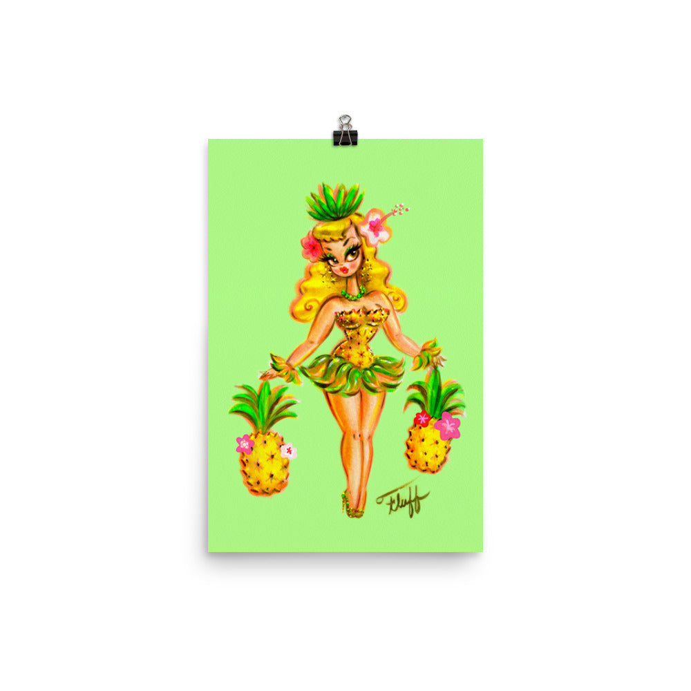 Pineapple Girl • Art Print