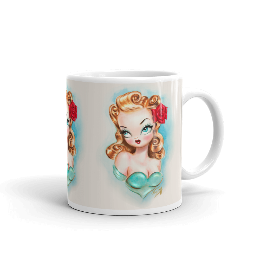Rockabilly Babydoll Blonde • Mug
