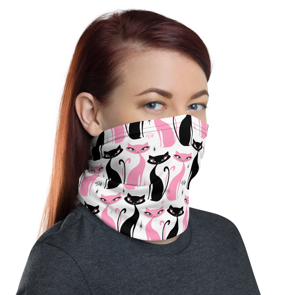 Mod Love Cats • Neck Gaiter Face Mask