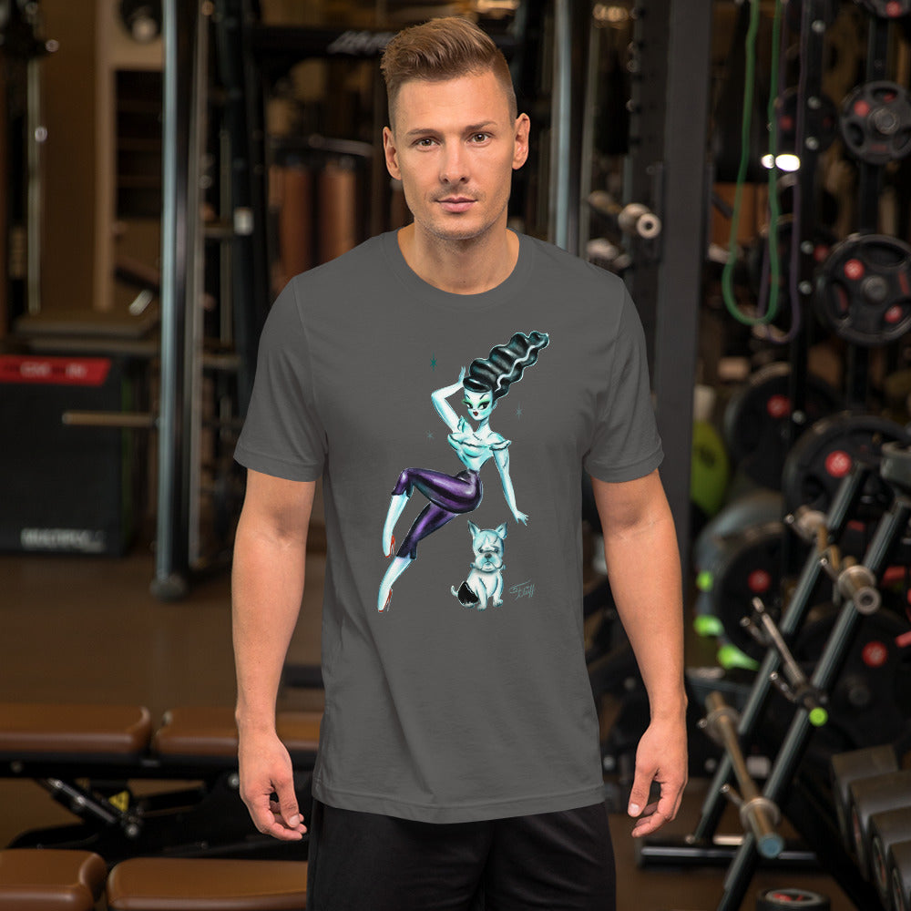 Rockabilly Bride of Frankenstein • Men's Tee Shirt