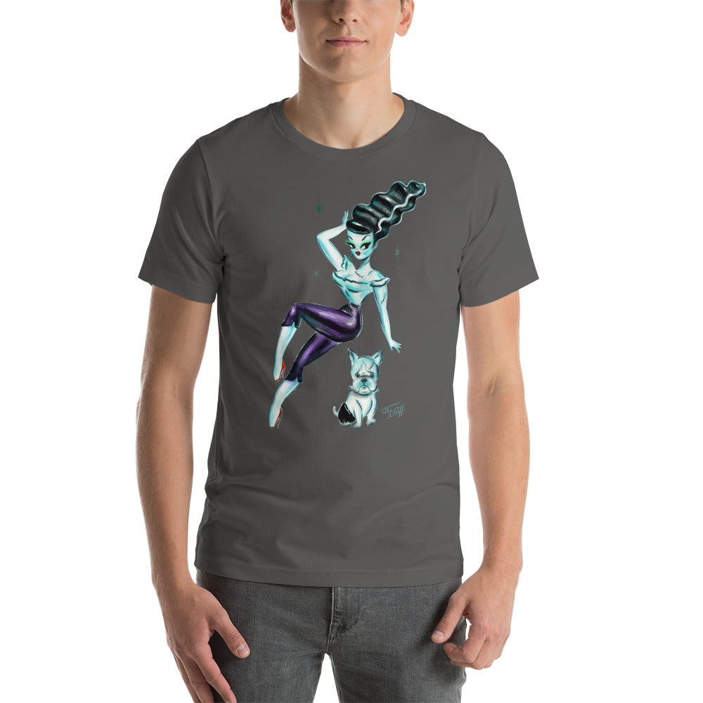 Rockabilly Bride of Frankenstein • Men's Tee Shirt